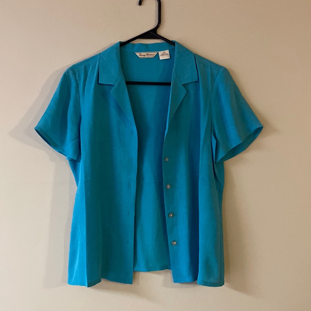 Tommy Bahama Button Down Top Size Small